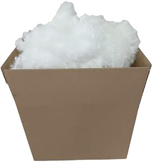 Haus und Deko Wata wypełniająca, nadaje się do prania, wypełnienie poduszki, kuleczki włókniste, wata do majsterkowania, poliester puszysty (500 g)