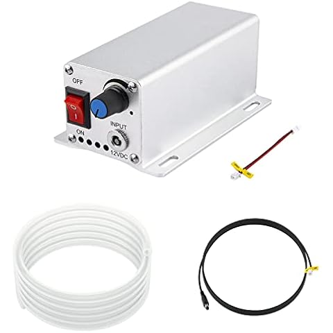 Portable Air Assist Air Pump 8L-10L/min for FoxAlien Reizer, LE-4040, Masuter CNC Engraving Machines Cover