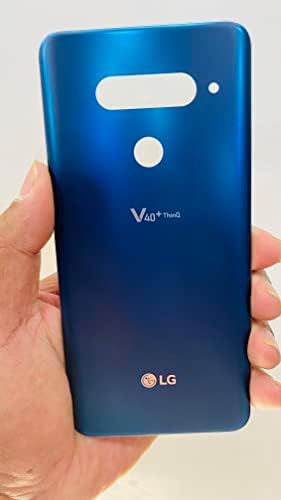 LG V40 ThinQ Cover, Mirror Clear View Standing Cover Full Body
