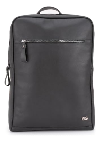 Mochila Executiva Slim Moderna 100% Couro Legítimo(Preto)