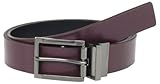 Calvin Klein Men's 32mm Reveversible Flat Strap Buckle