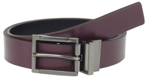 Calvin Klein Men's 32mm Reveversible Flat Strap Buckle