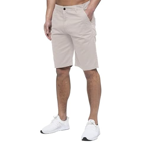 989Zé ENZO Mens Regular Fit Chino Shorts Cover