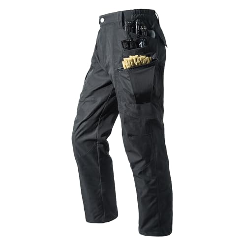 Tactical Cargo Pants for Men Ripstop Waterproof Cargo Pants Quick Dry Stretch Outdoor Hiking Trousers Multi Pocket4