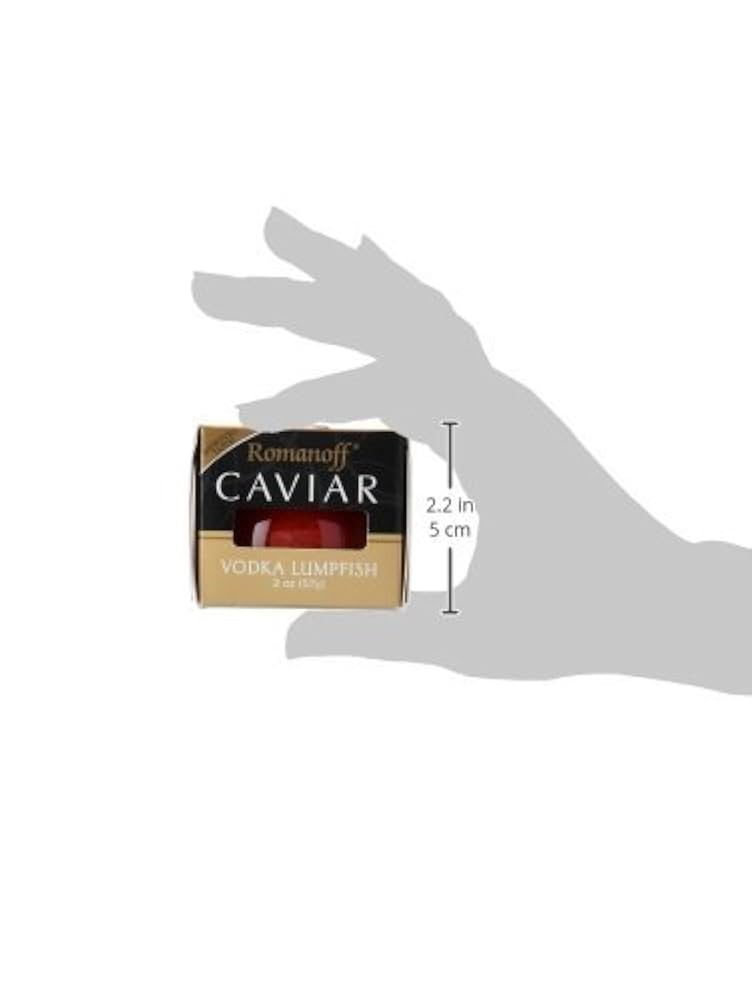 Amazon.com: Romanoff Caviar Lumpfish Red Vodka, 2 oz