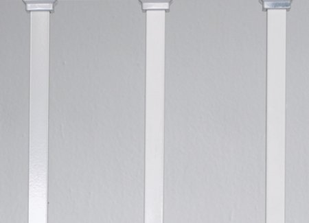 Deckorators 26 Square Estate Balusters 10-pack - Matte White- (Deckorators 184318)