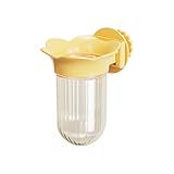 Dekorativer Blumen-geformter Vogel-Lieferant, hängender Wasserbehälter, für Gemüse, 48 Momente, für kleine Tiere, einfacher Vogelfutterbehälter