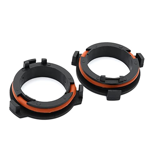 Lot de 2 adaptateurs de douille H7 pour ampoule de phare LED H7 HID - Clips de montage pour O-pel Astra G 1998-2005 O-pel Zafira A