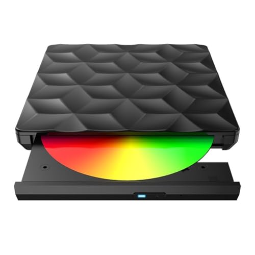 Lecteur optique externe de Type C portable CD DVD compatible Mac PC Windows