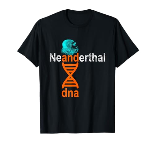 Doppelhelix Neanderthal DNA Genetic Design T-Shirt