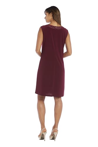 Image of R&M Richards Elegant 3 /4 Sleeve Swing Shrug Sweater
