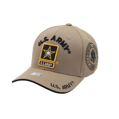 Image of US Army Veteran Hat for Men - Officially Licensed Military Baseball Cap, for Veterans