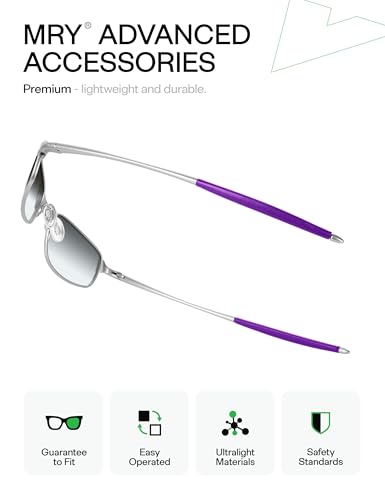 Image of Mryok Replacement Earsocks for Oakley Square Wire 2 (2014) Sunglasses - Options