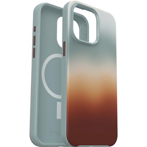 Image of OtterBox iPhone 15 Pro MAX (Only) Symmetry Series Case - Arizona Sunrise (Blue), Snaps to MagSafe, Ultra-Sleek, Raised Edges Protect Camera & Screen