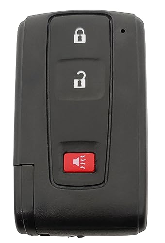 Plip clé Toyota Prius lot de 2 coques haute résistance 3 boutons MOZB21TG