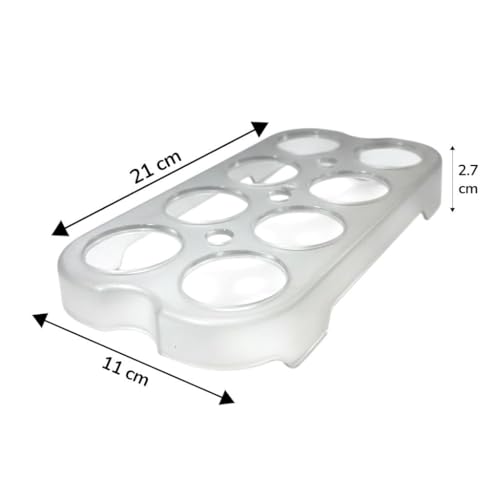 Image of Egg and Utility Shelf for LG Single Door 183 LTR Refrigerator, 8 Egg Tray, 21 x 11 x 2.7 cm