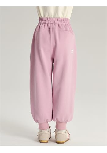 Girl Boy Sweatpants Elastic Waist Solid Color Joggers Pants Toddler Casual Trousers2