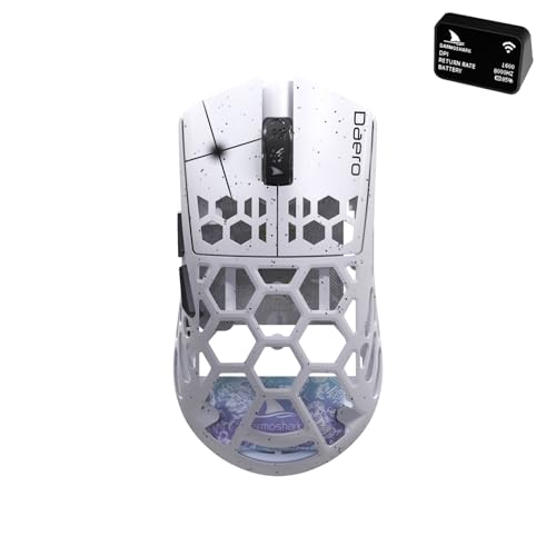 Darmoshark M2PRO Wireless Gaming Mouse,Tri-Mode 8K/USB-C/Bluetooth Mouse Up to 30000DPI,PAW3950