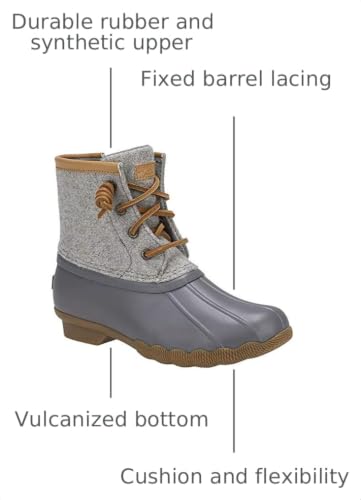 Image of Sperry Top-Sider Saltwater Wool Duck Boot Kids | Outdoor Boots