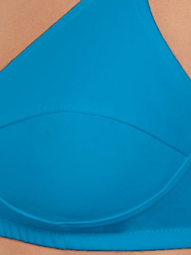 Image of Daisy DEE Women's Cotton Seamed Non-Wired Regular Straps Full Coverage Non-Padded Bra - NSHTL