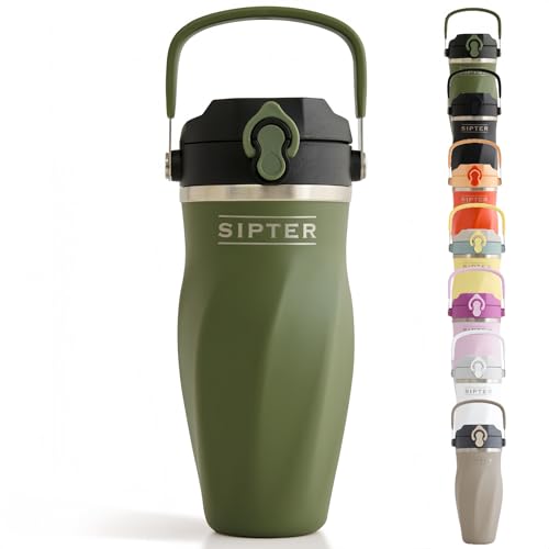 Sipter 26oz Copper-Insulated Shaker Bottle
