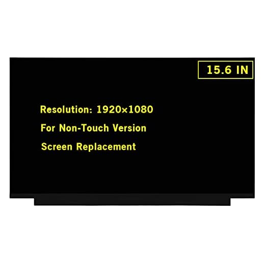 GBOLE Tela de substituição de tela de 39.6 cm para ASUS TUF Gaming F15 FX506 FX506H FX506L FX506LU FX506LH FX506LI FX506HE FX506HC FX506HM FullHD 1920x1080 IPS LED painel de tela LCD (60Hz - 30 pinos
