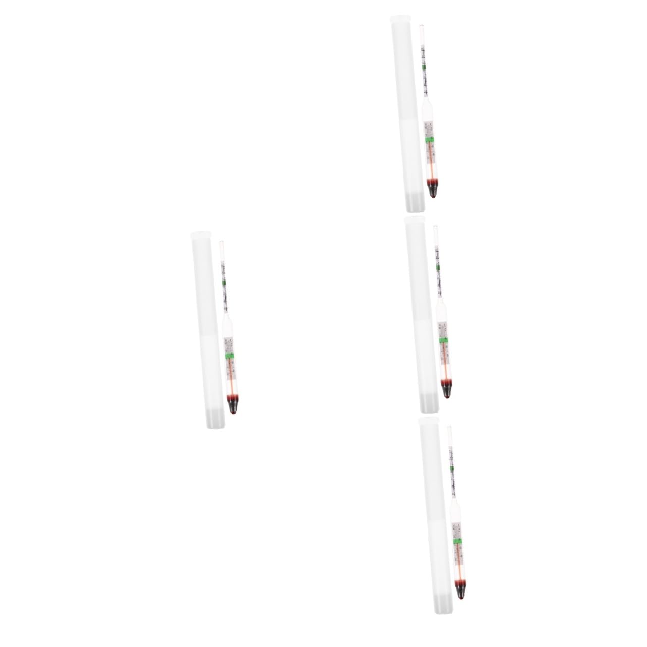 POPETPOP 4 Set di Misuratore di Densità per Acquario di Acqua Marina Idrometro per Acquario Idrometro per Acquario Marino Idrometro per Acquario Tester per Acquario Sale Plastica
