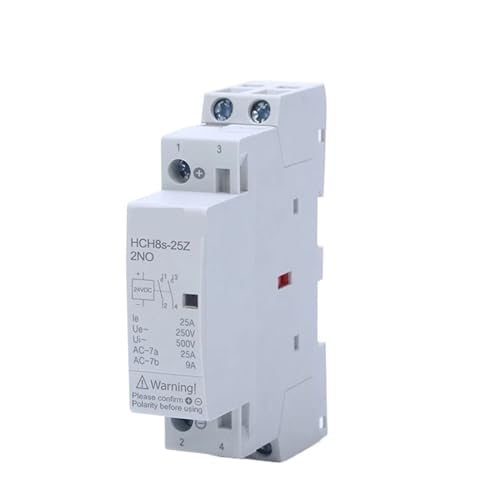 Contacteur HCH8s-25Z 25A 2NO DC230V pour résoudre les surcharges de circuits