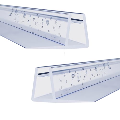 WITEN&NOCK Schiebetürdichtung gerade, 2er Set à 200 cm, für 5–6 mm Glas