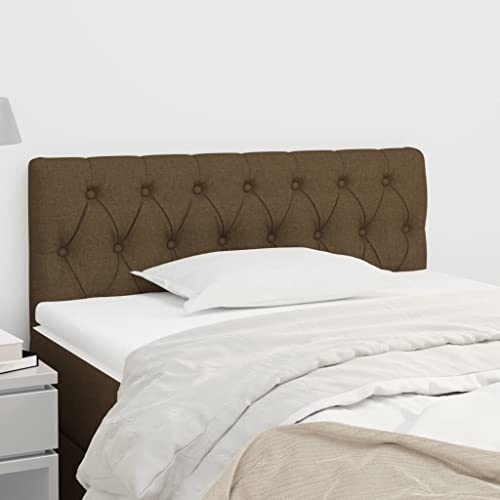 Mokuyary - Cabecero de cama (90 x 78 x 88 cm), color marrón oscuro