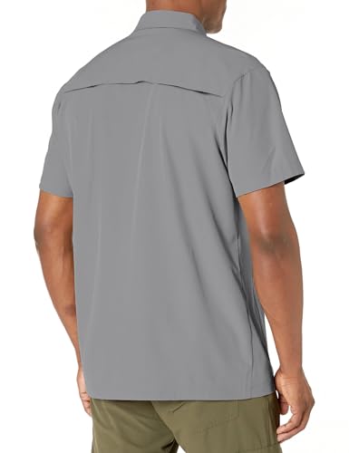 Little Donkey Andy Men's Lightweight Short Sleeve Shirt Quick Dry Stretch Shirt for Hiking Travel, UPF502