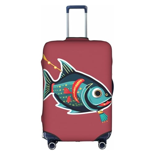 Housse de bagage anti-poussière grand format blanche pour protéger sa valise