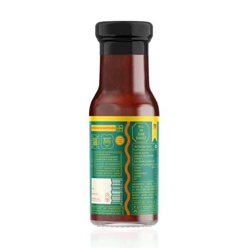 Image of MasterChow Kolkata King Spicy Schezwan Stir Fry Cooking Sauce (220gm) |No Artificial Color | Fresh From the Kitchen | Get Restaurant Style Taste in Just 10 Minutes | Serves 4-5 Meals