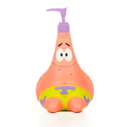 Spongebob Squarepants Patrick Star Soap/Lotion/Hand Sanitizer Resin Pump Dispenser 13 Ounces (Officially Licensed Product) by Franco