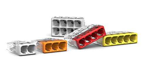 WAGO® Klemme, 2-Leiter, Verbindungsdosenklemme, 2273-202 (100 Stück), weiß – Bild 6