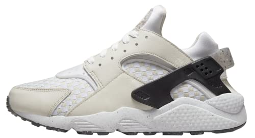 Nike Air Huarache Crater Chaussures de course pour homme, Os clair/blanc/noir/volt, 45 EU