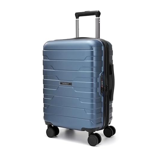BAGSMART Expandable Carry-On with Spinner Wheels
