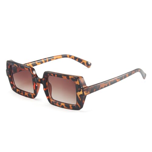 Lunettes de soleil carrées rétro orange MUTYNE pour femme et homme