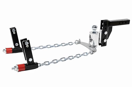 Image of Andersen Hitches Weight Distribution Hitch 2 Inch Shank 6 Inch Drop 2 Inch Ball 10K GTWR 4-3 /8 Inch Brackets Anti-Sway