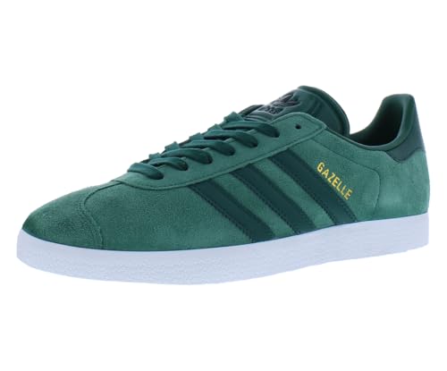adidas Gazelle Mens Shoes Size 11.5, Color: Tech Forest/Collegiate Green/Foot Wear White