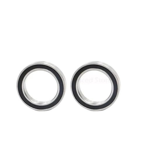 4/6pcs 6805-2RS 6805RS 6805 Rs 25X37X7mm Metric Thin Section Deep Groove Ball Bearings(6PCS)