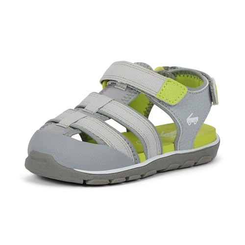 See Kai Run - Wilder II Water-Friendly Sandal for Toddler, Gray, Toddler 7