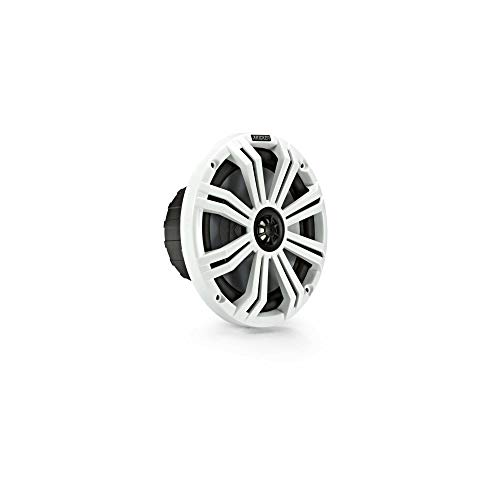 Image of Kicker 8 inch White Wake Tower LED Marine Speakers 2-Pairs