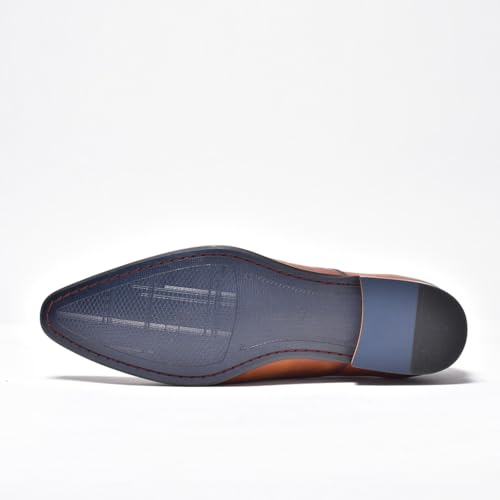 ルシウス Men's Slip-on Leather4
