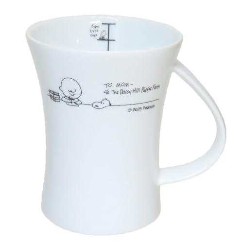 }Ntg SNOOPY Xk[s[ fJ}O STUDY }OJbv 330ml Rbv  JtF 킢  LN^[ ObY s[ibc lC  fUC 90×H110mm/eʁF330ml SPIK-423