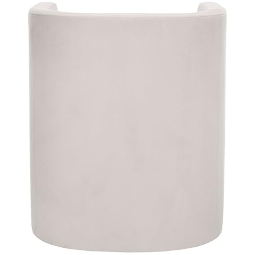 Sillón Acogedor Terciopelo Gris Claro miniatura 5