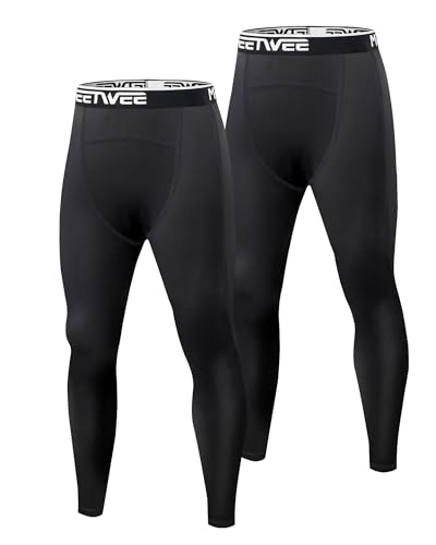 MEETWEE Jungen Thermo Leggings Gefütterte Winter Leggins Mit...