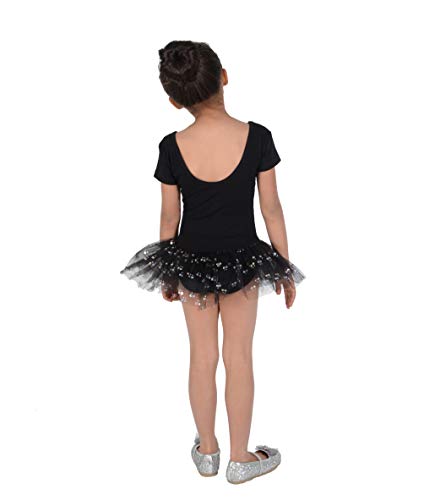 Robe de tutu de danse noire pour filles Cinda sans irritation - 2