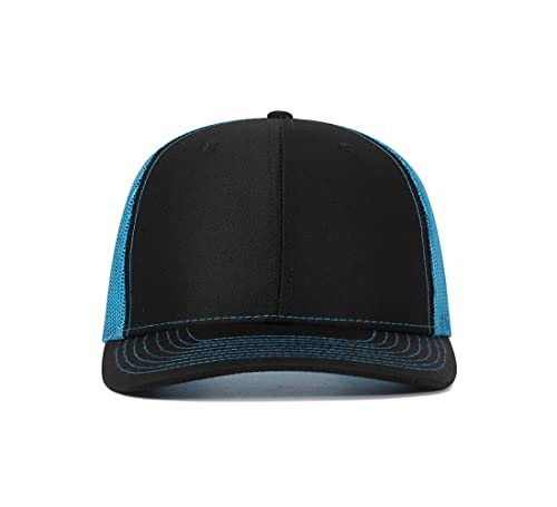Image of Quanhaigou Trucker Hat - Mesh Snap Back - Unisex Adjustable Baseball Cap - Outdoor Hats for Men Women