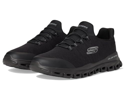 Skechers Men's Glide-Step RYLA Sneaker,Black/Black,12 Wide